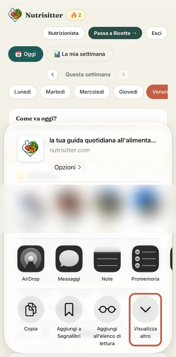 Safari, passo 3