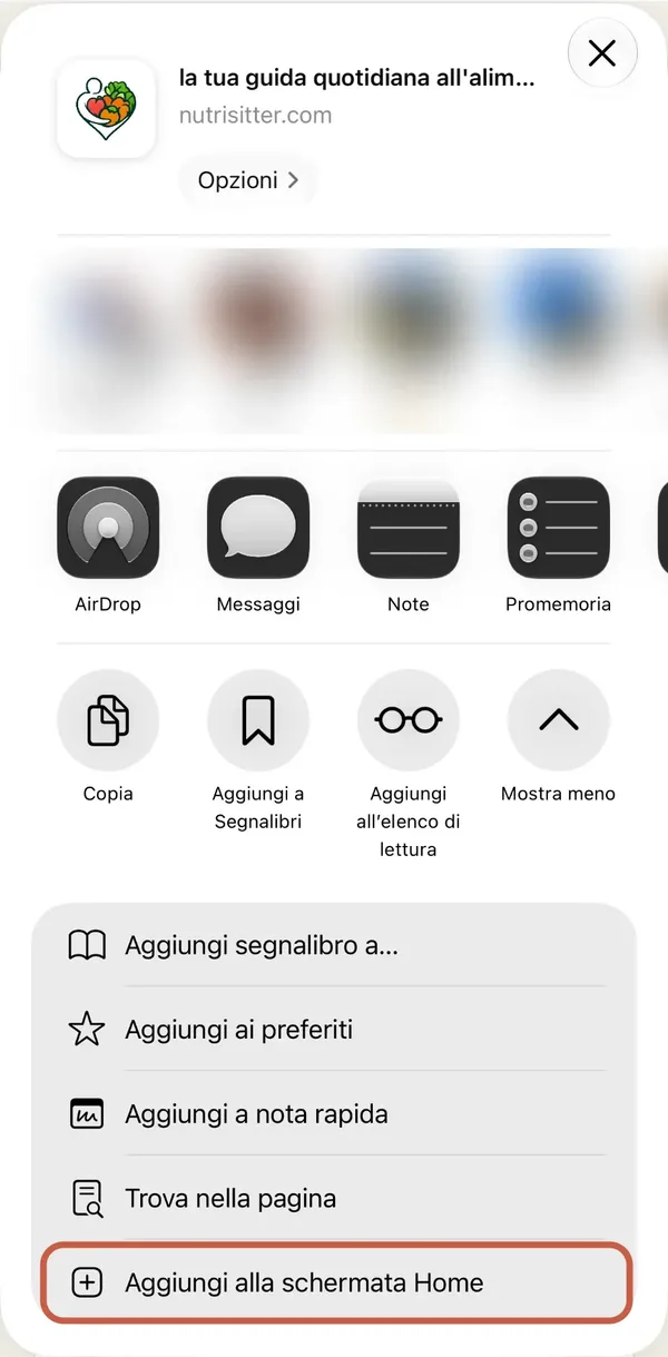 Safari, passo 4